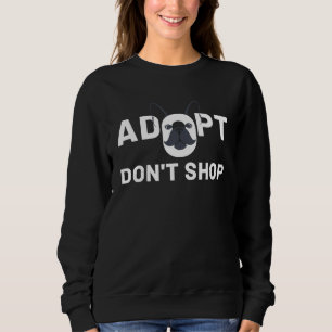 Sudadera Refugio de Animales de Rescate de Perros Adoptar N