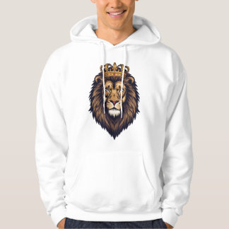 Sudadera Regal Lion Crown Emblem