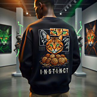 Sudadera Regalo con estilo para amantes de gatos que nunca 