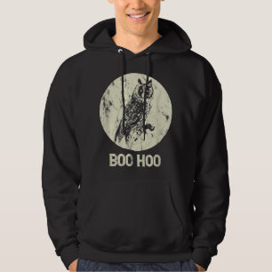 Sudadera Regalo con problemas en la luna de búho de Hallowe