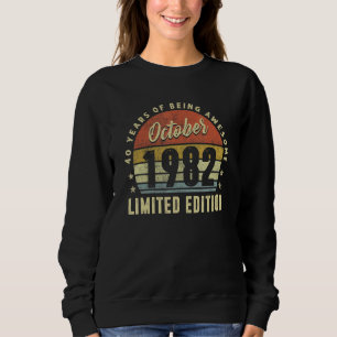 Sudadera Regalo de 40 años de antigüedad impresionante desd