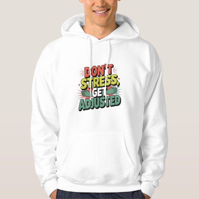 Sudadera Regalo de Ajuste de Espalda para Alivio del Estrés (Anverso)