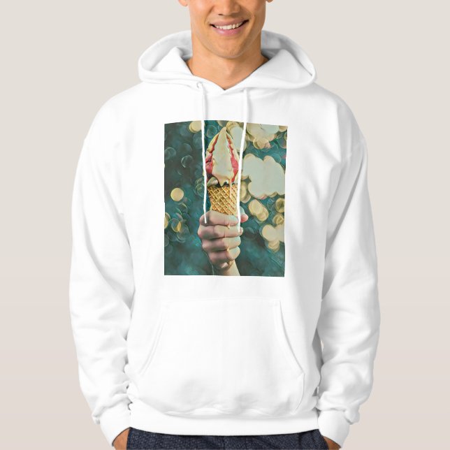 Sudadera Regalo de amante de los helados (Anverso)