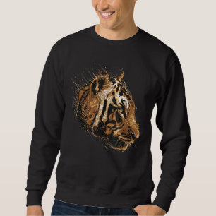 Sudadera regalo de amante de los tigres - tigre
