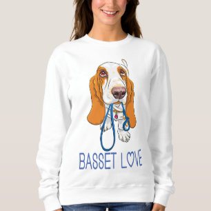 Sudadera Regalo de amante de perro cachorro adorable Cartoo