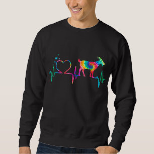 Sudadera Regalo de animal de granja de tintes de cabra de p
