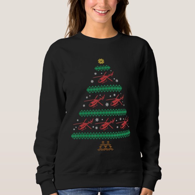 Sudadera Regalo de árbol de Navidad para Navidades feos de  (Anverso)