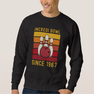 Sudadera Regalo de boliche para Bowler de 54 años de edad 