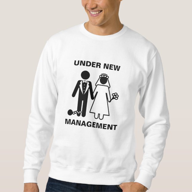 Sudadera Regalo de compromiso para él | Divertido Fance (Anverso)