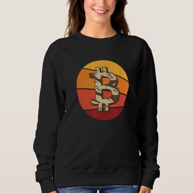 Sudadera Regalo de criptomonedas maxi de BTC HODL Bitcoin_4 (Anverso)