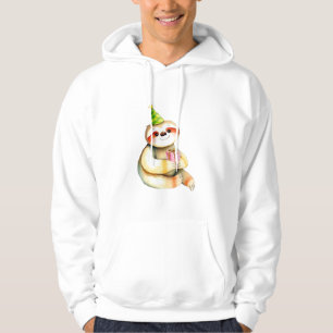 Sudadera Regalo de cumpleaños de perezoso sombrero de fiest