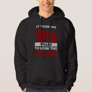 Sudadera Regalo de cumpleaños divertido de 94 años para cum