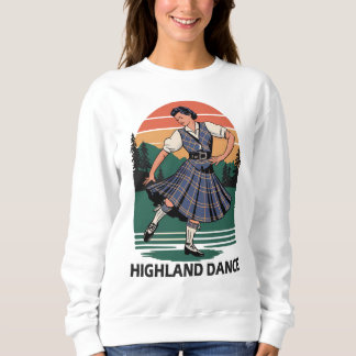 Sudadera Regalo de diseño de baile de las Highlands escoces