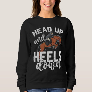 Sudadera Regalo de equitación ecuestre divertida