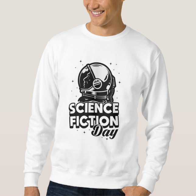 Sudadera Regalo de estrellas de ciencia ficción del Día de  (Anverso)