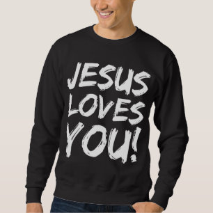 Sudadera ¡Regalo de Evangelismo Cristiano para Hombres Jesú
