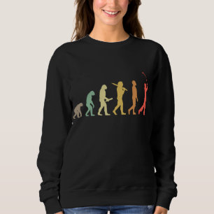 Sudadera Regalo De Evolución Retro Golf Para Golf Y Golf