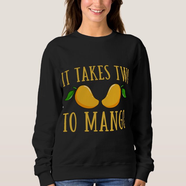 Sudadera Regalo de frutas de mango Salsa Chutney (Anverso)