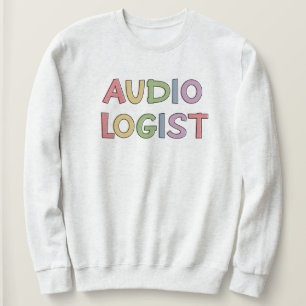 Sudadera Regalo de graduación de Audiología Audióloga