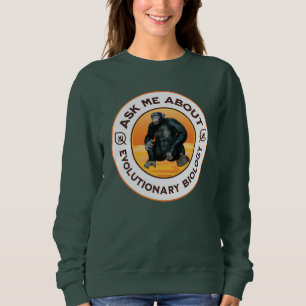 Sudadera Regalo de humor de evolución para profesor de biol