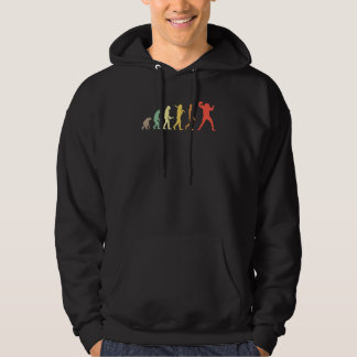 Sudadera Regalo De La Evolución Del Fútbol Retro Estadounid