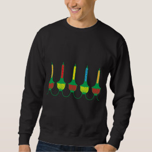 Sudadera Regalo de las luces de burbuja de los Navidades re