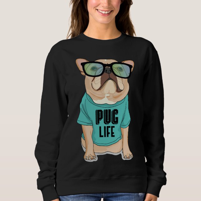 Sudadera Regalo de los amantes de la vida de perro de Guay  (Anverso)