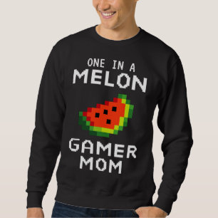 Sudadera Regalo De Mamá Retro Gamer - Funny Watermelon One 