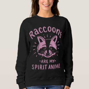 Sudadera Regalo de mapache para los amantes del Racoon