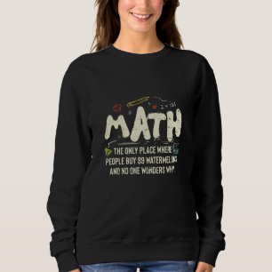 Sudadera Regalo de matemáticas para profesor de matemáticas