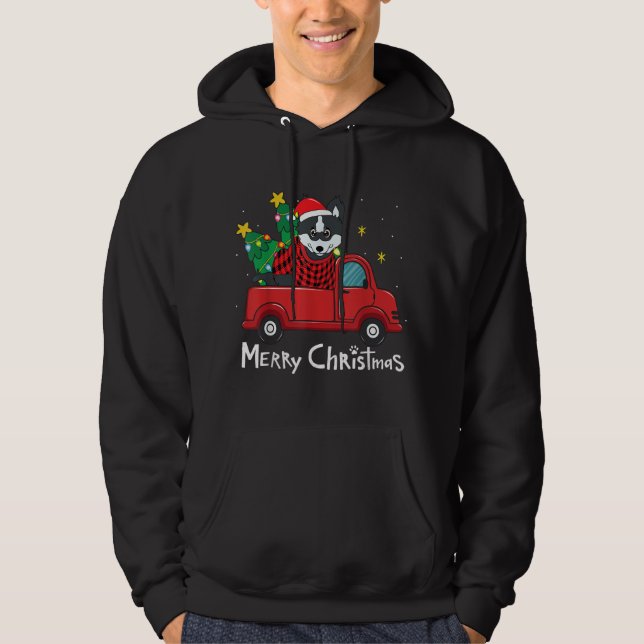 Sudadera Regalo de Navidad de papá papá papá, árbol de cami (Anverso)