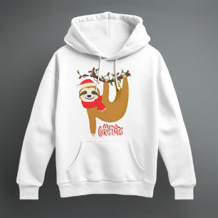 Sudadera Regalo de Navidad para Amante de Perezosos
