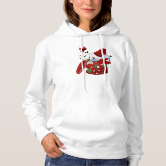Sudadera Regalo de oso de peluche y cardenal