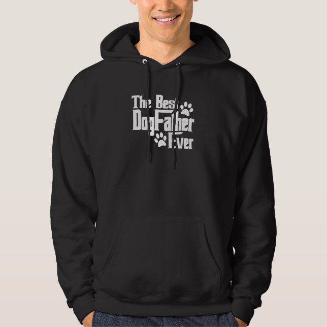 Sudadera Regalo de papá para amantes de perros, dueños de M (Anverso)