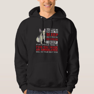 Sudadera Regalo de perro | Me Dormí En Mi Cama Mi Bulldog F