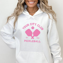 Sudadera Regalo de Pickleball Club Team Player Personalizad
