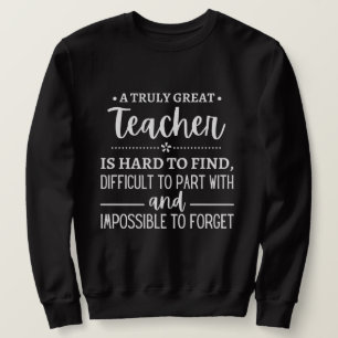 Sudadera Regalo de profesor, un maestro realmente grandioso