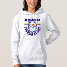 Sudadera Regalo de recuerdo de Bahamas: Abaco Bahamas Llama