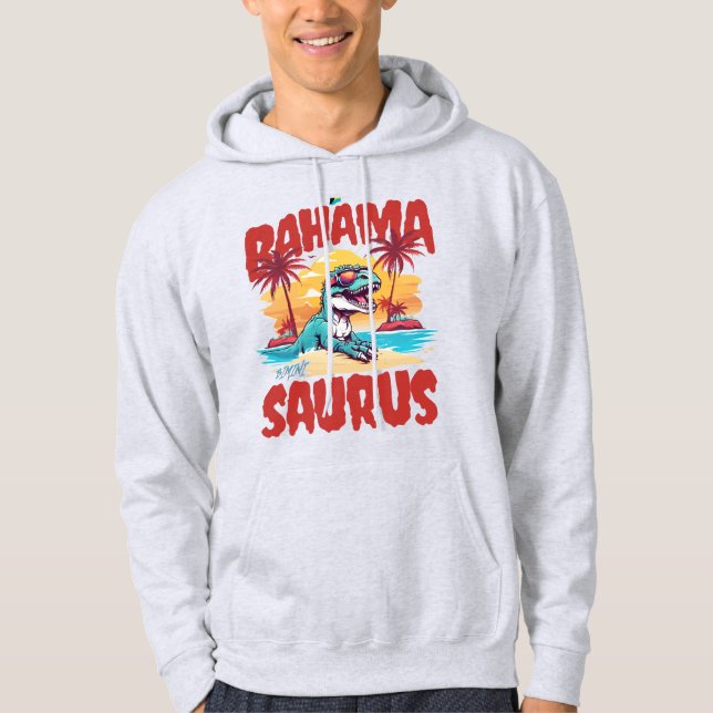 Sudadera Regalo de recuerdo de Bahamas : Bimini Bahama Saur (Anverso)