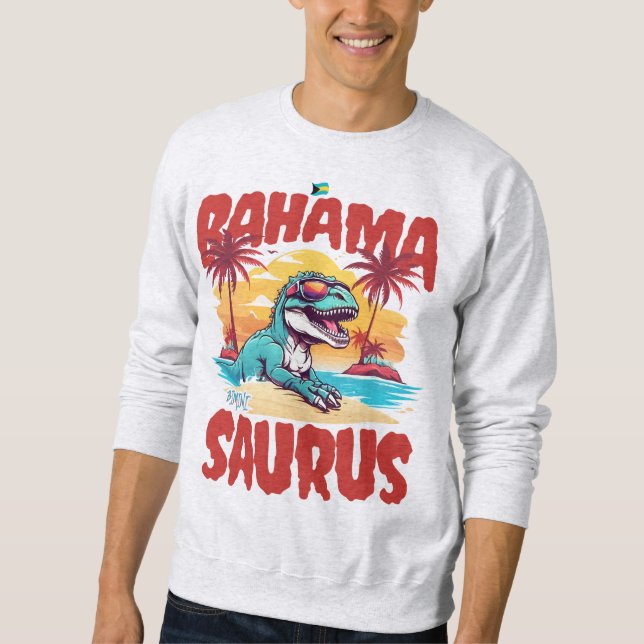 Sudadera Regalo de recuerdo de Bahamas : Bimini Bahama Saur (Anverso)