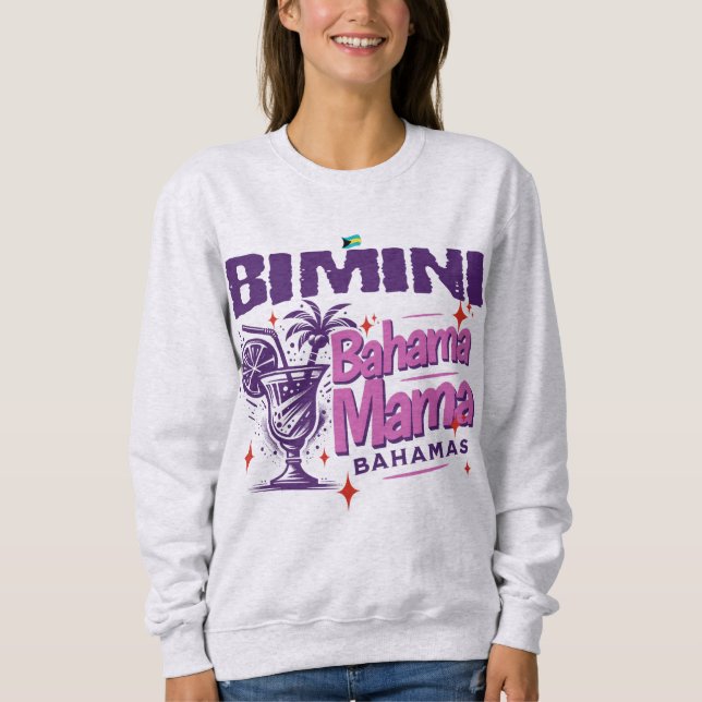 Sudadera Regalo de recuerdo de Bahamas : Bimini Bahamas Mam (Anverso)