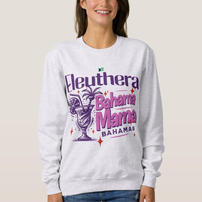 Sudadera Regalo de recuerdo de Bahamas: Eleuthera Bahama Ma (Anverso)