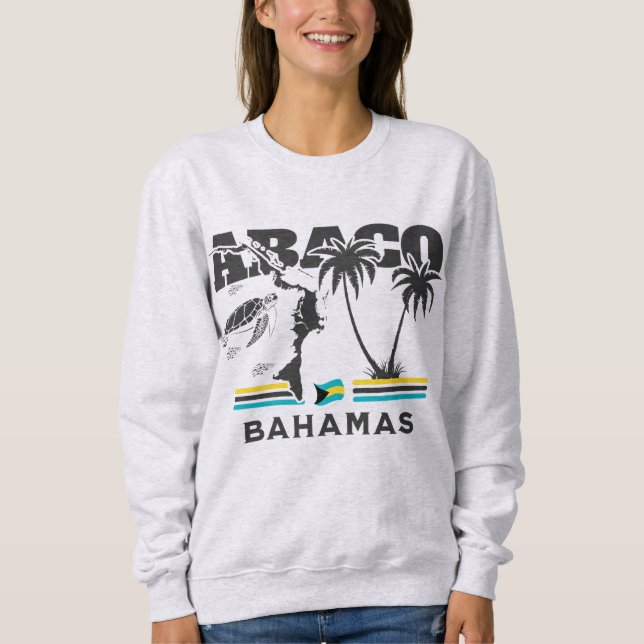 Sudadera Regalo de recuerdo de Bahamas : Independencia de A (Anverso)