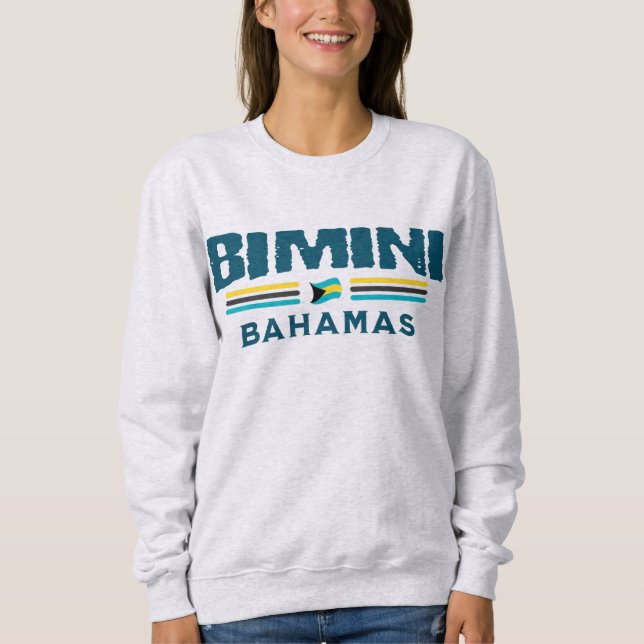 Sudadera Regalo de recuerdo de Bahamas: La independencia de (Anverso)