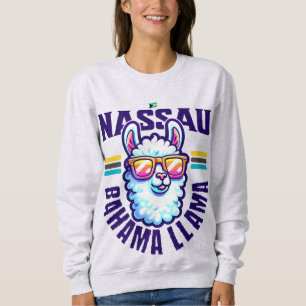 Sudadera Regalo de recuerdo de Bahamas: Llama de Nassau Bah