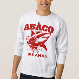 Sudadera Regalo de recuerdo de Bahamas: Pescado de tiburón