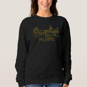 Sudadera Regalo de recuerdo de la ciudad de Palermo Italia