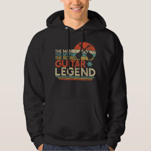 Sudadera Regalo de Retiro para Guitarrista Hombre Mito Reti