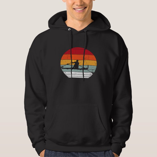 Sudadera Regalo de retro Rowing Funny Rower Boating Team Gi (Anverso)