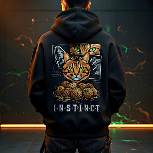 Sudadera Regalo de Ropa Divertida para Amantes de Gatos Ins